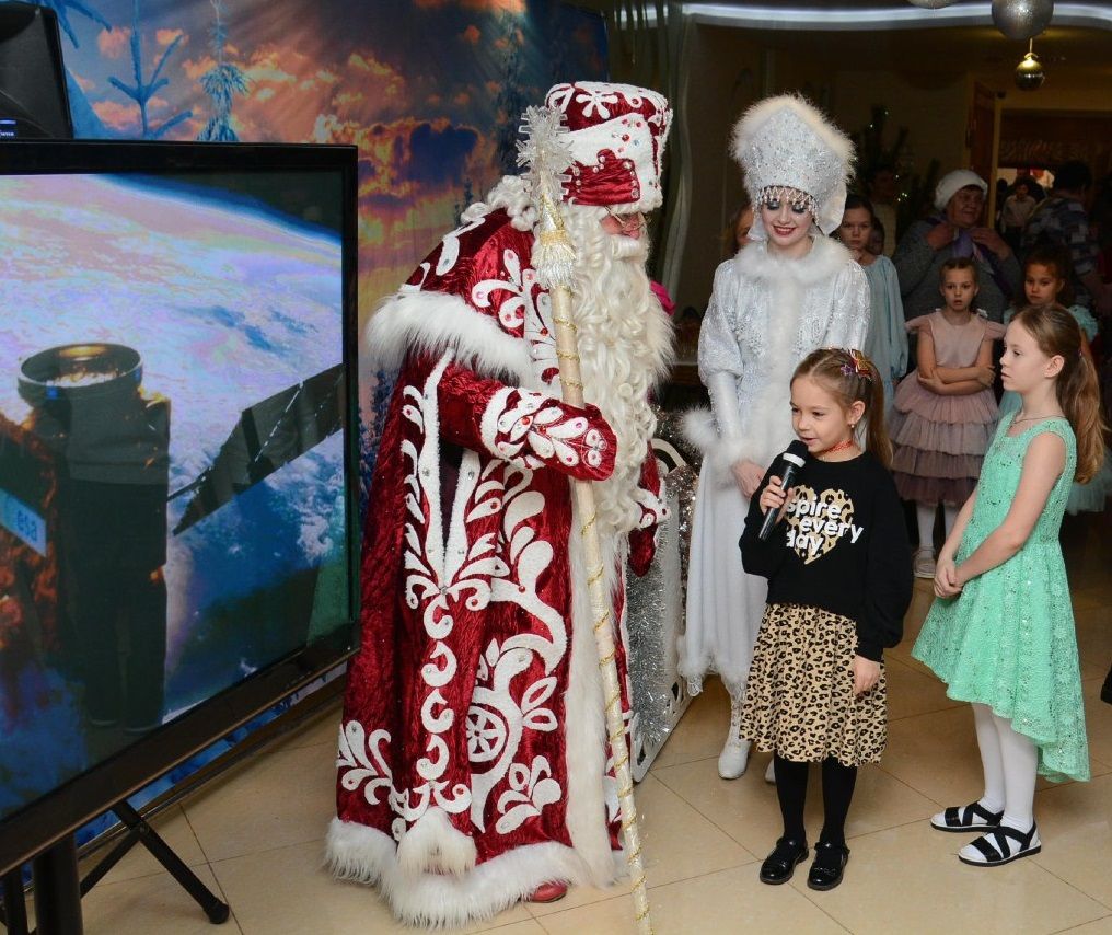 Встреча с Дедом Морозом в Мордовской государственной филармонии
